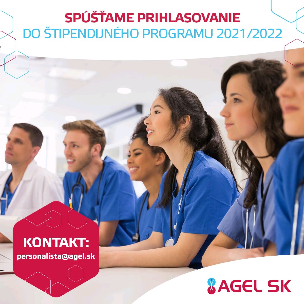 Štipendijný program fi. AGEL – online prednášky