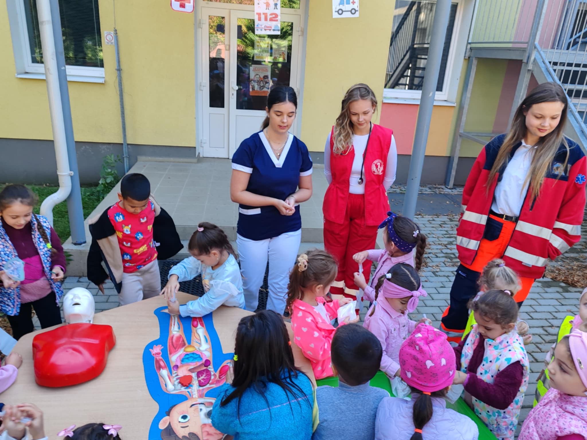 Edukačná aktivita o prvej pomoci v materskej škole